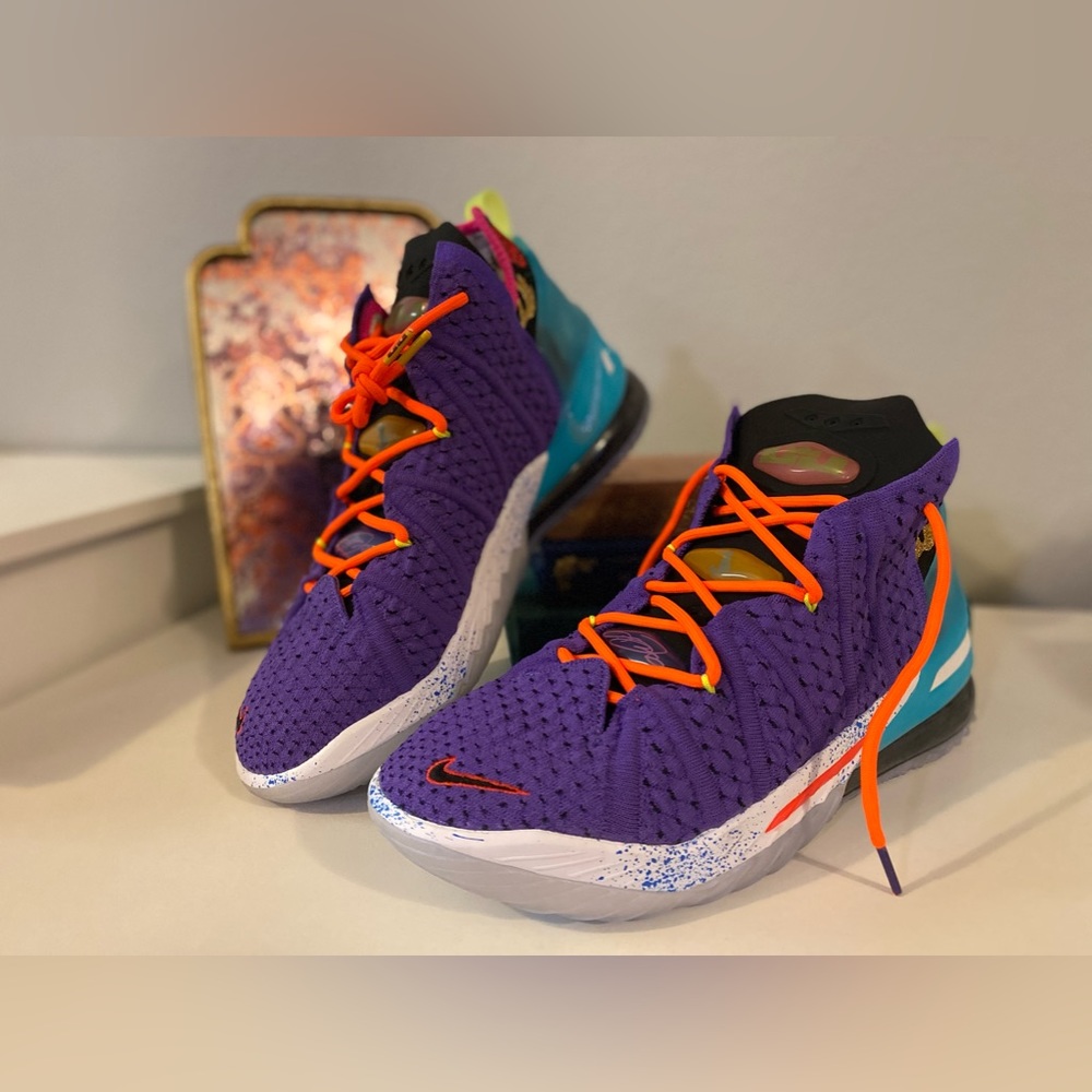 Brand-new Nike LeBron 18’s.